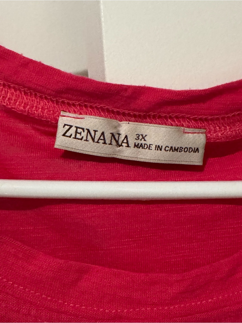 Zenana Outfitters Short Rolled Sleeve Tee - Picture 2 of 2